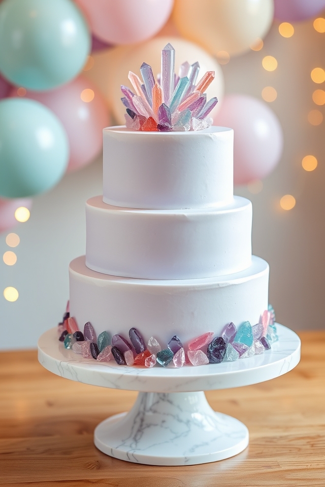 sparkling rock candy border