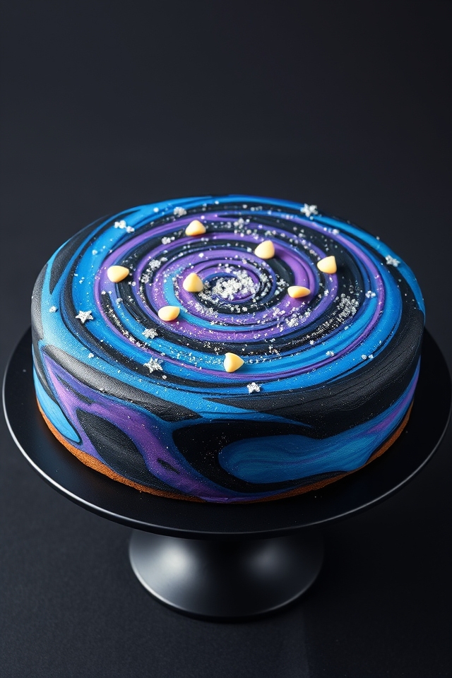 starry nebula cookie delight