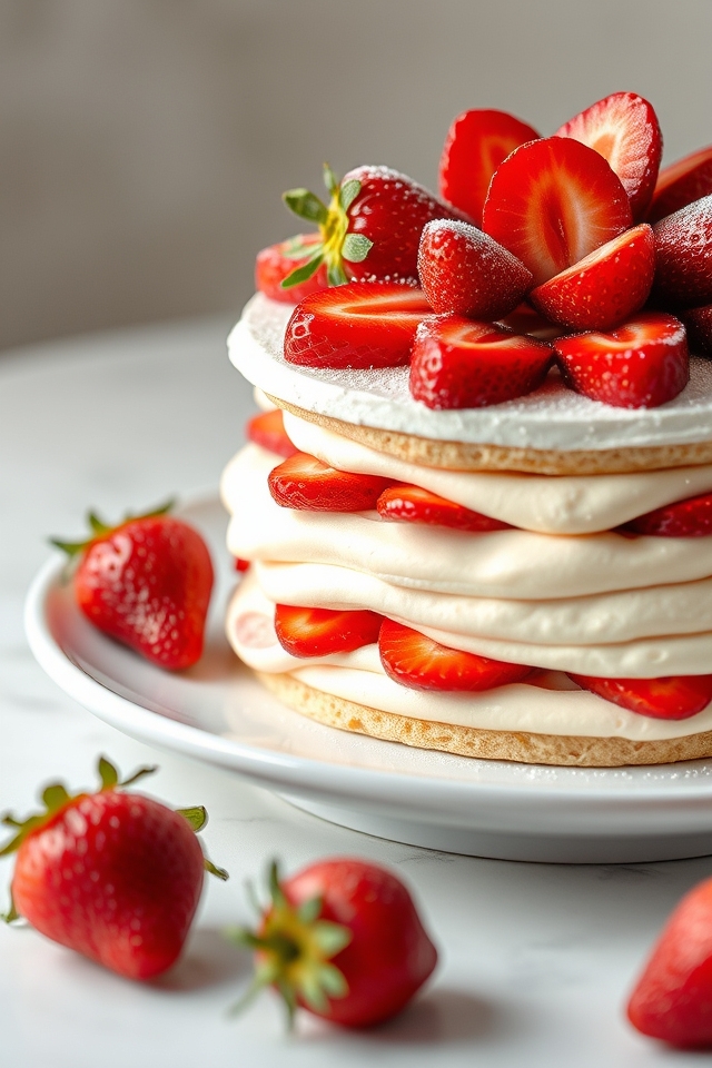 strawberry infused tiramisu twist