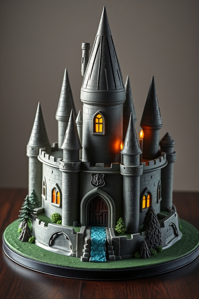 stunning hogwarts cake masterpiece