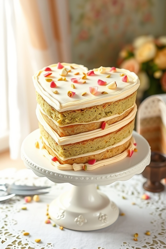 subtle green pistachio delight