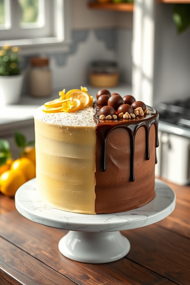 sunny lemon chocolate blend