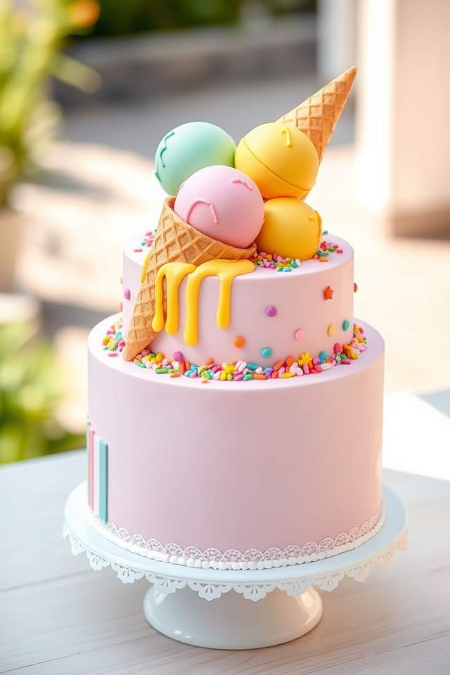 sweet cocomelon ice cream