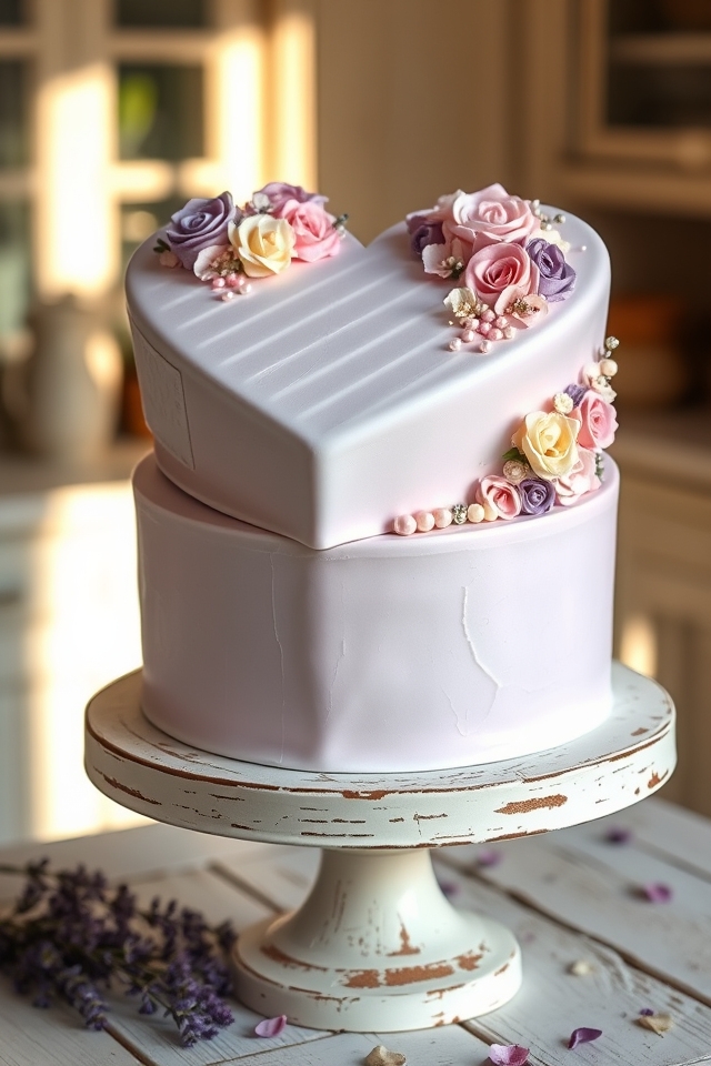 sweet lavender heart surprise