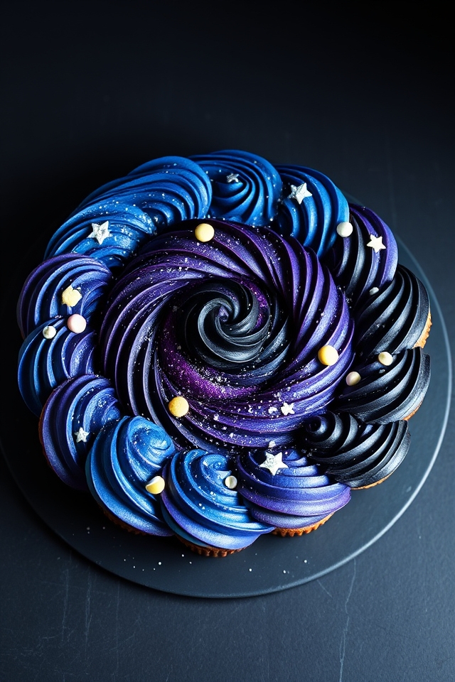 swirling spiral galaxy delight