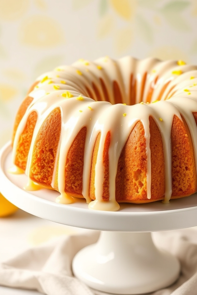 tangy lemon bundt brilliance