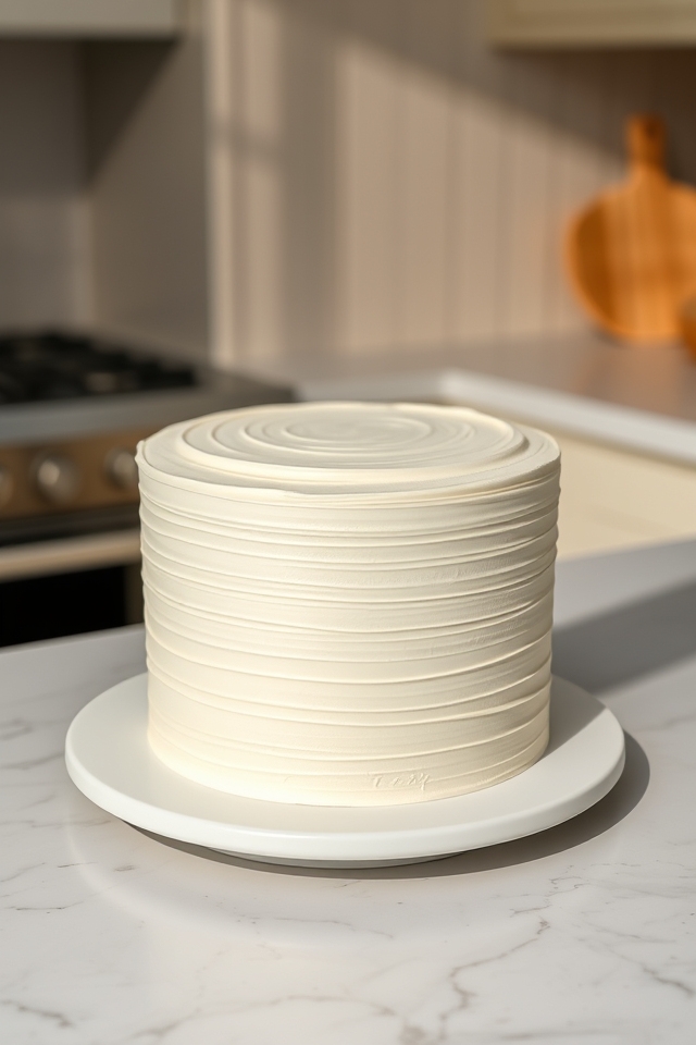 textured minimalist cake patterns