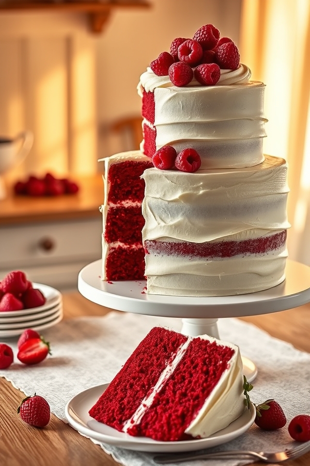 timeless crimson velvety delight