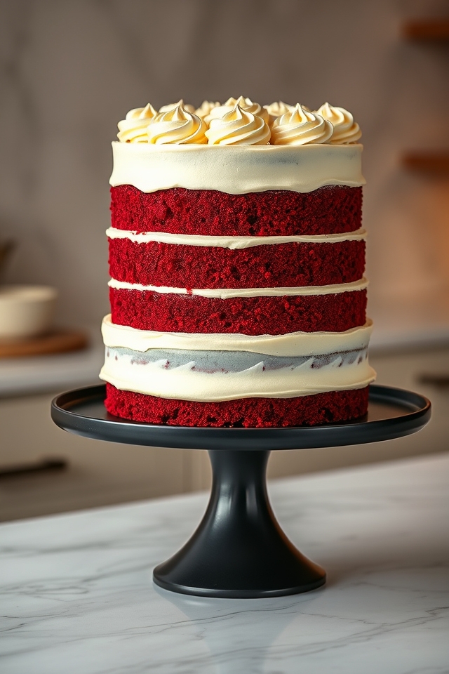 timeless elegant red velvet