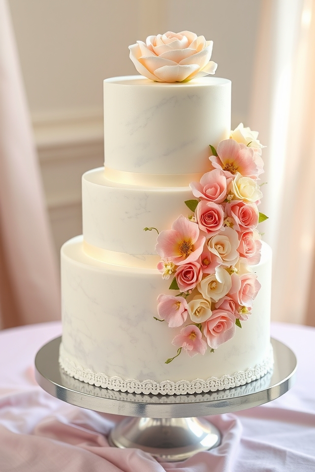 timeless handcrafted floral cakes