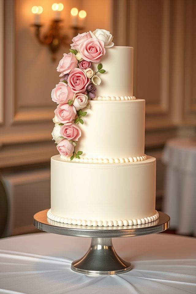 timeless pastel floral elegance