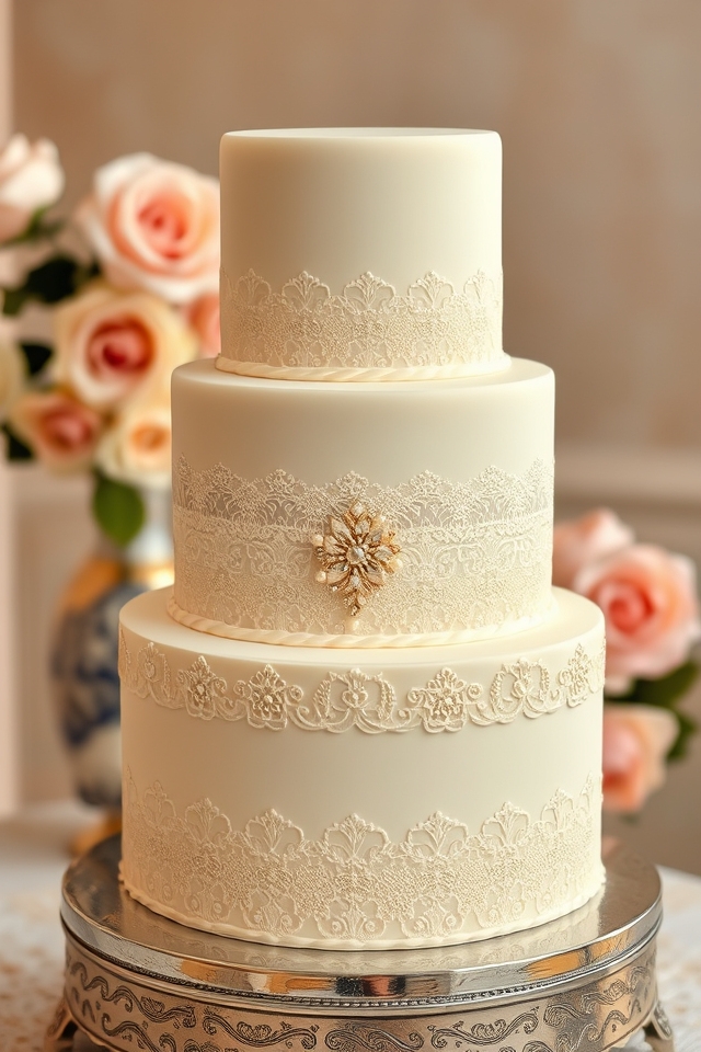 timeless vintage lace elegance