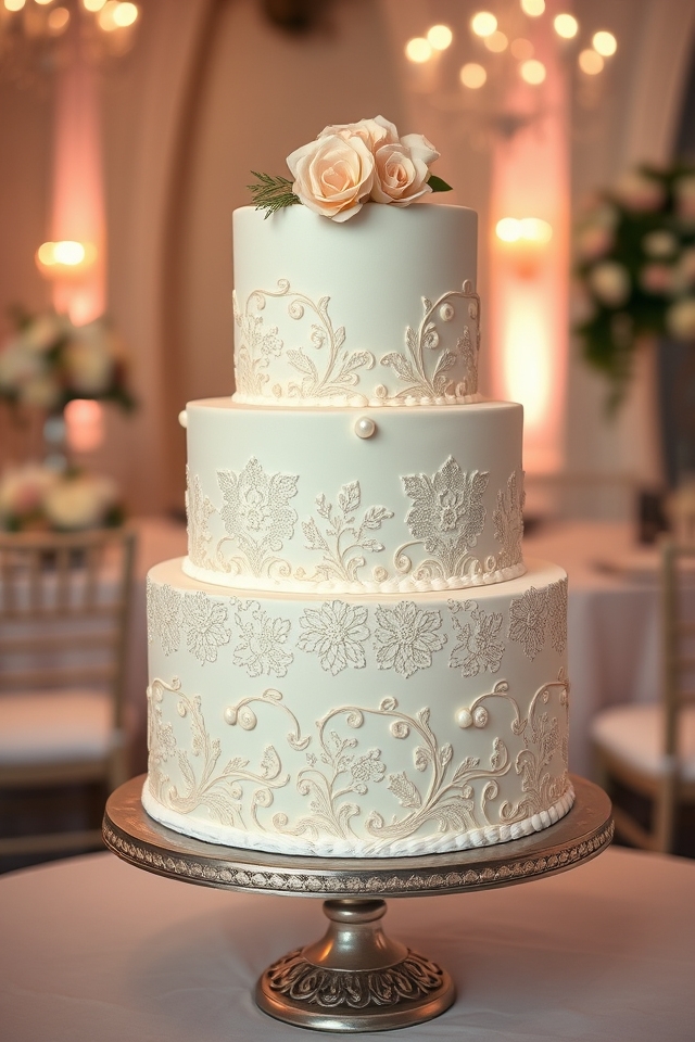 timeless vintage lace elegance