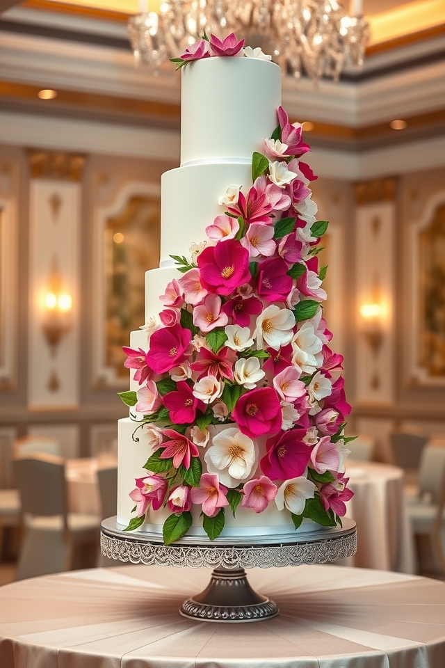 towering sugar flower masterpiece