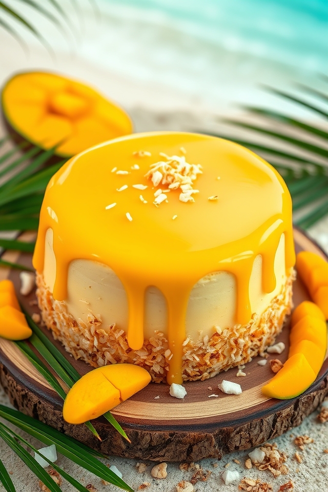 tropical mango coconut dream