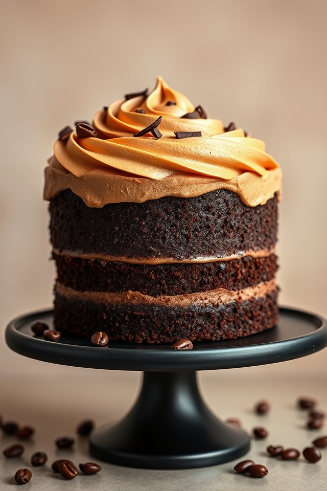 two layer mocha espresso delight