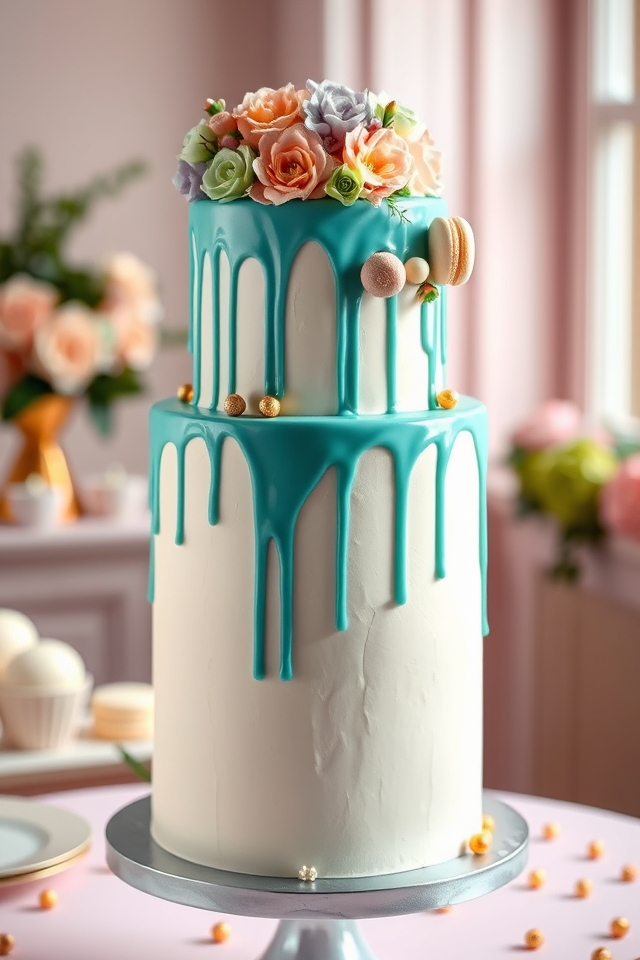 vibrant drip cake masterpieces