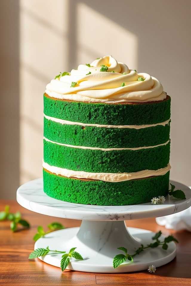 vibrant green velvet indulgence