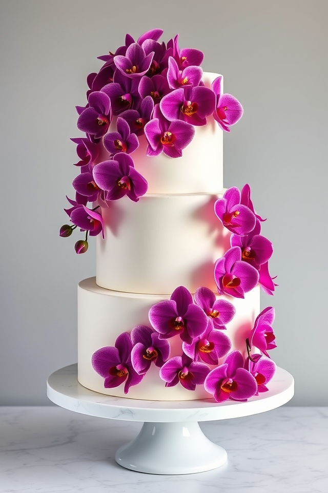 vibrant intricate orchid masterpiece