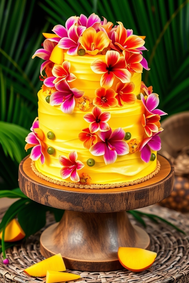 vibrant pineapple coconut masterpiece