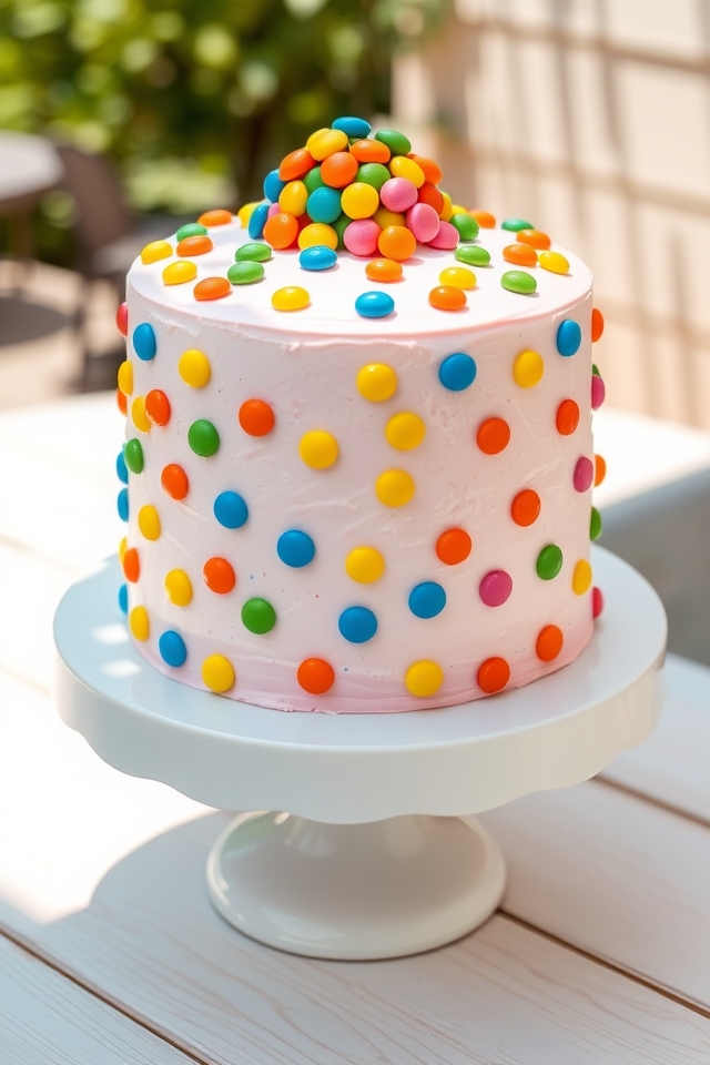 vibrant polka dot delight