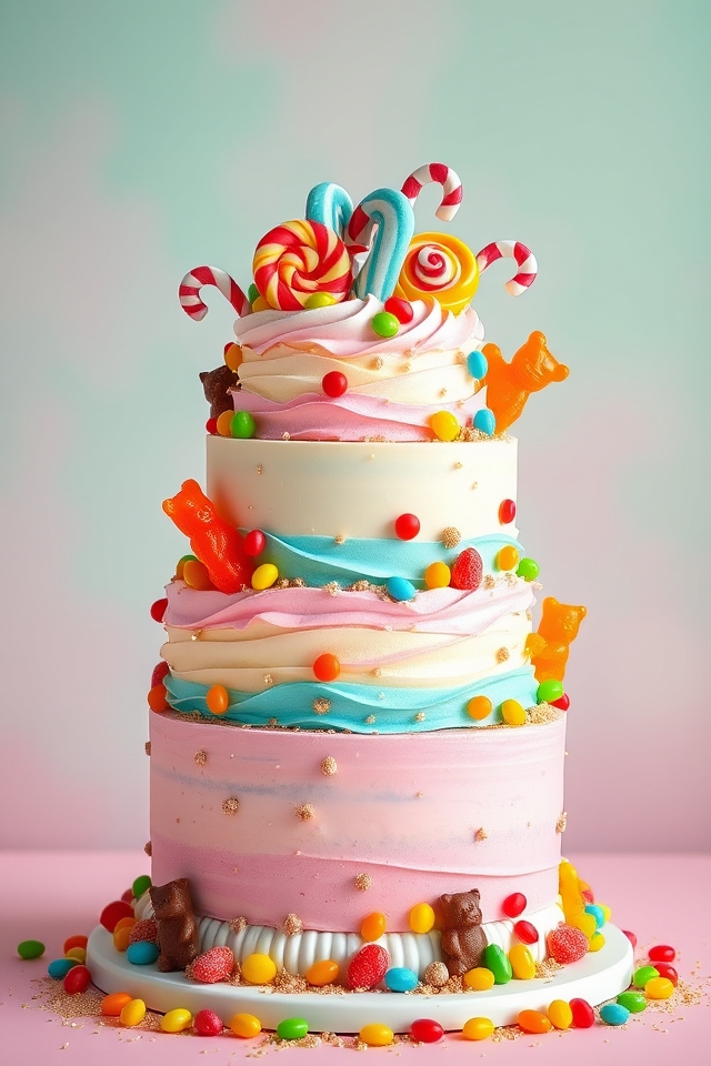 vibrant sugary wonderland delight