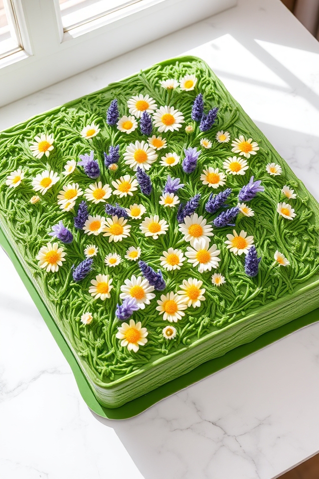 vibrant wildflower meadow design