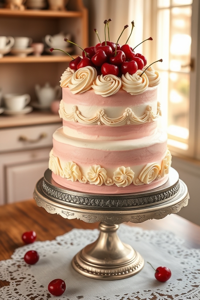 vintage cherry nostalgic delight