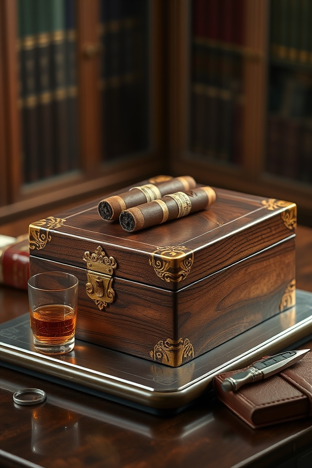 vintage gentleman s cigar box