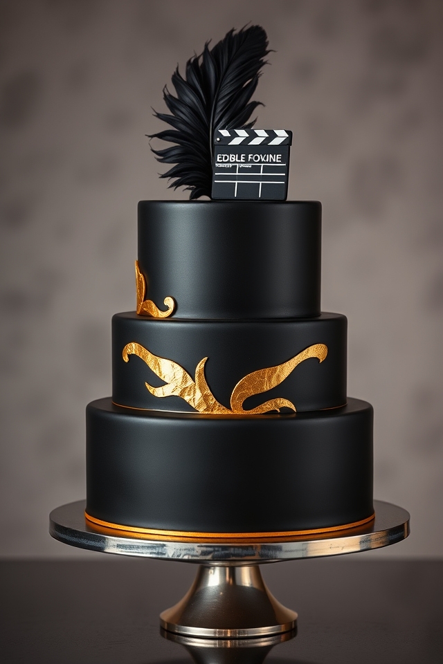 vintage hollywood glam fondant