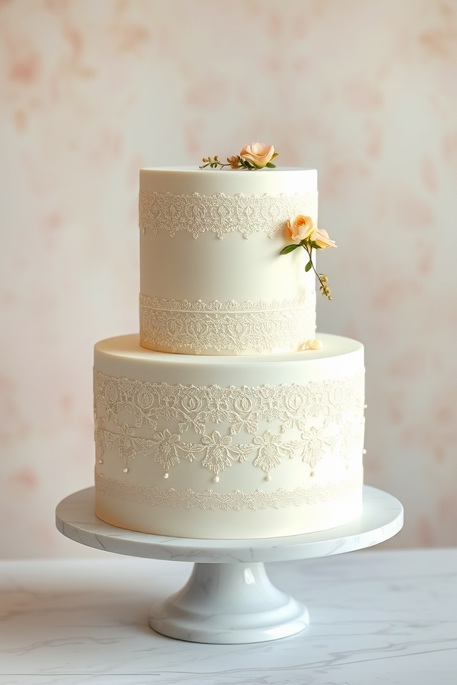 vintage lace romantic charm