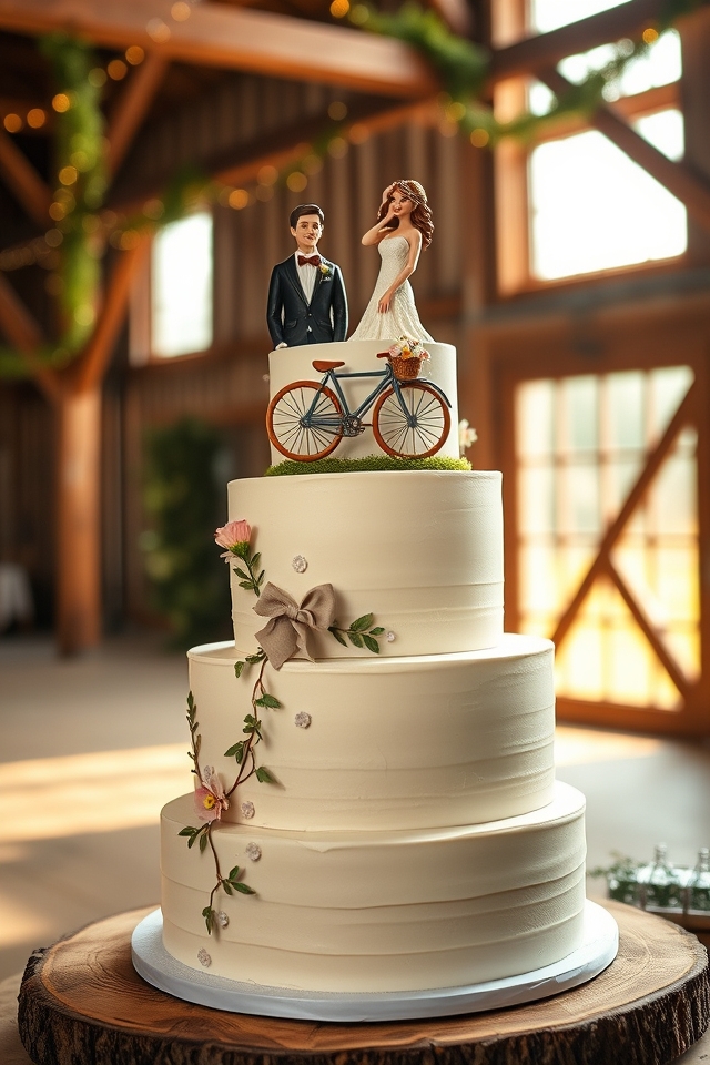 wedding toppers tell stories