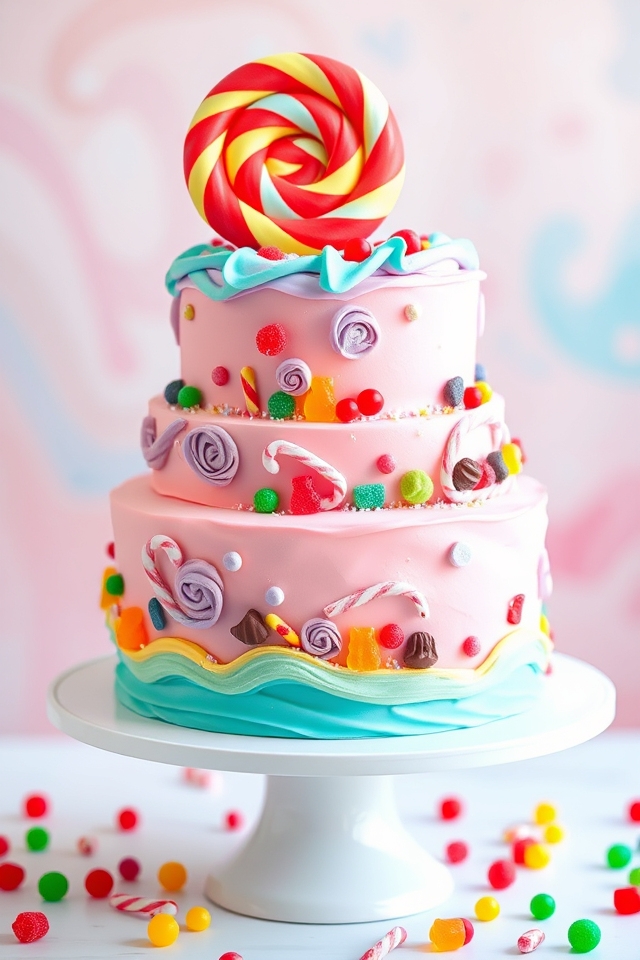 whimsical candy land delight
