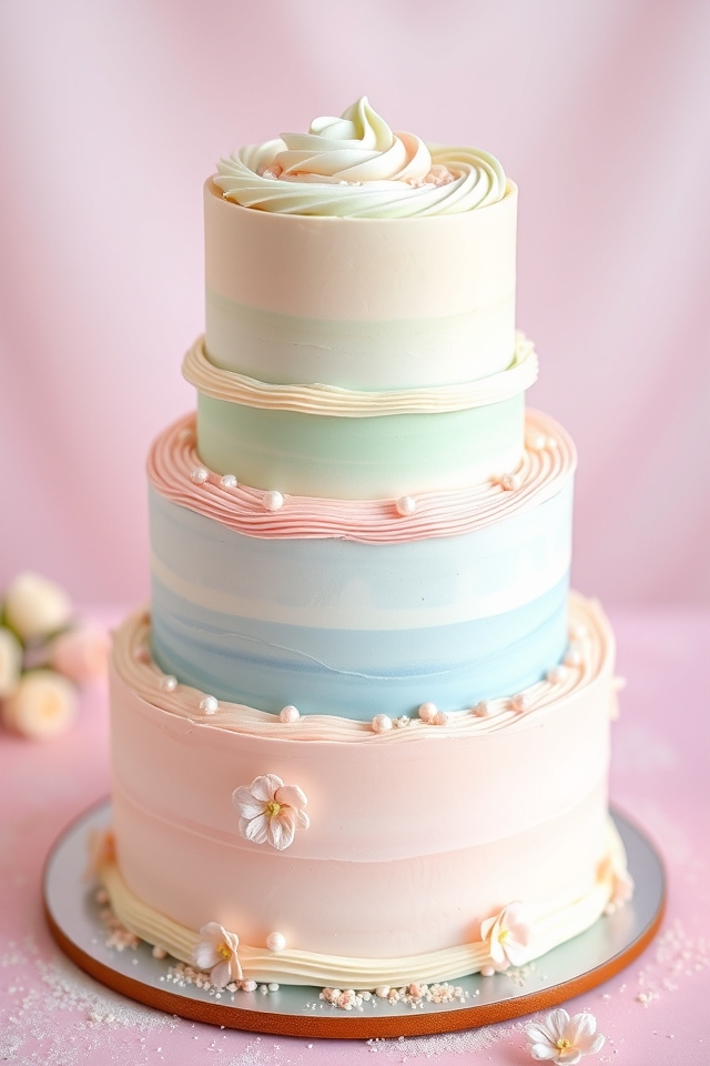 whimsical dreamy pastel layers