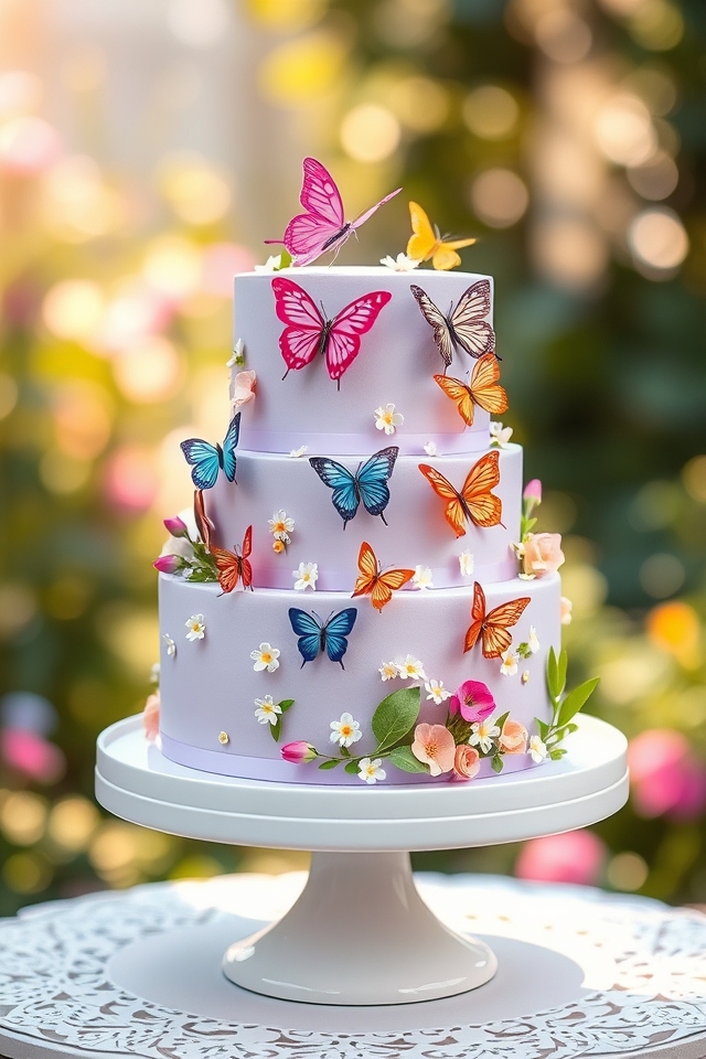 whimsical edible butterfly garden
