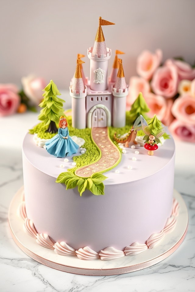 whimsical fairy tale scenes
