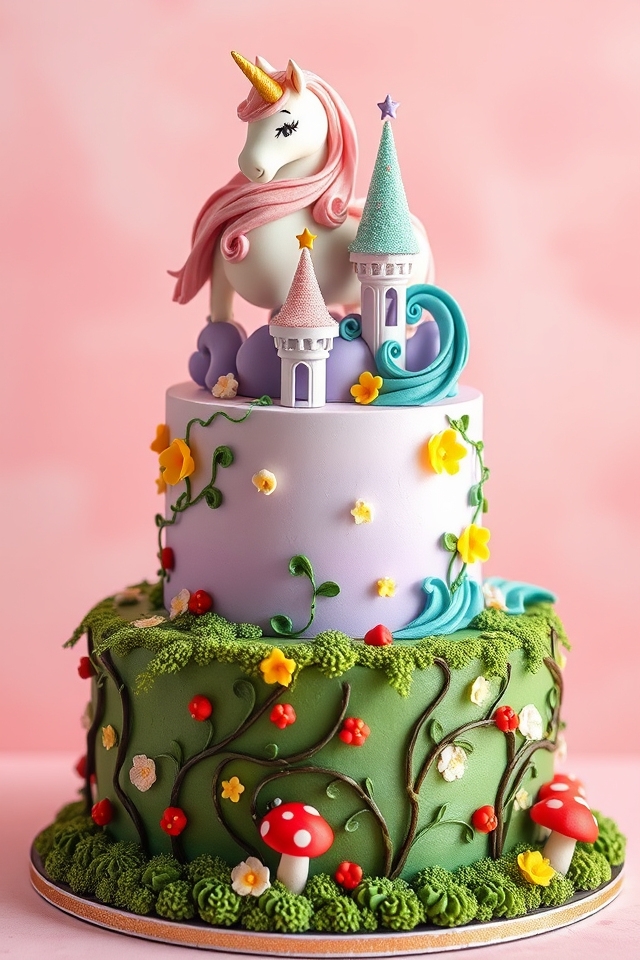 whimsical fairytale cake delights