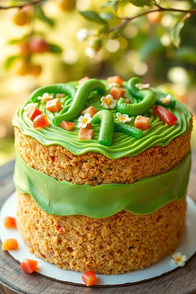 whimsical gummi apple delight