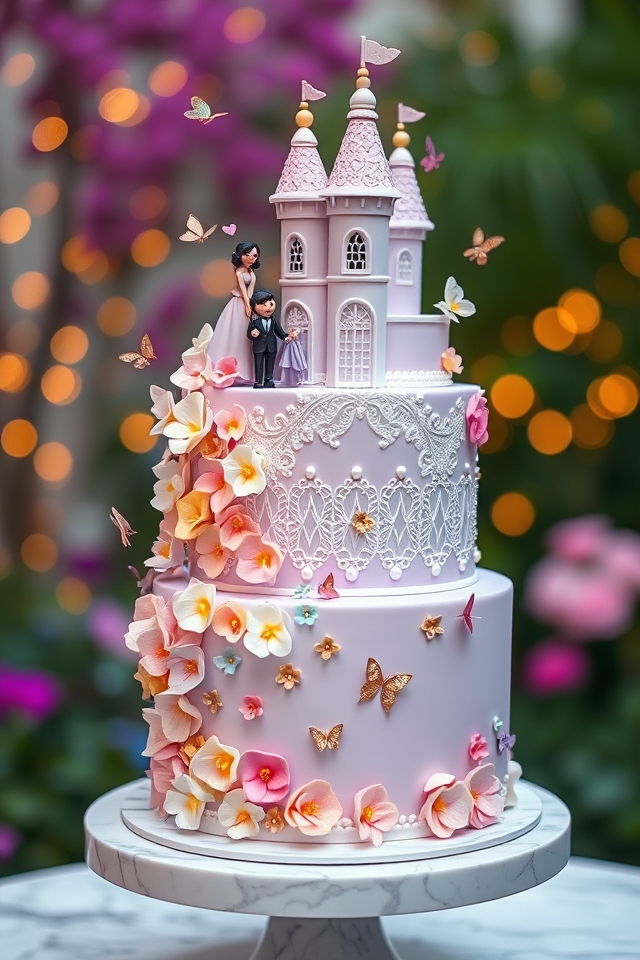 whimsical intricate fondant creations