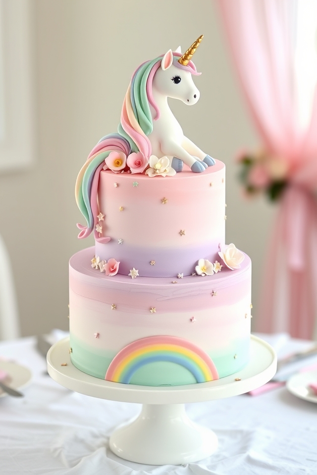 whimsical pastel unicorn delight