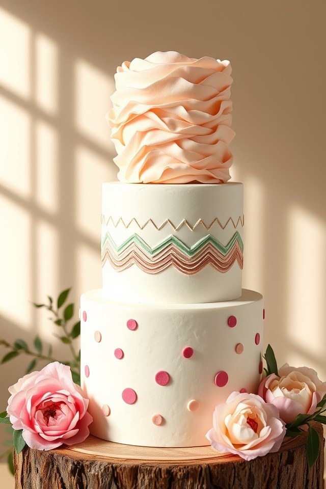 whimsical patterns and textures