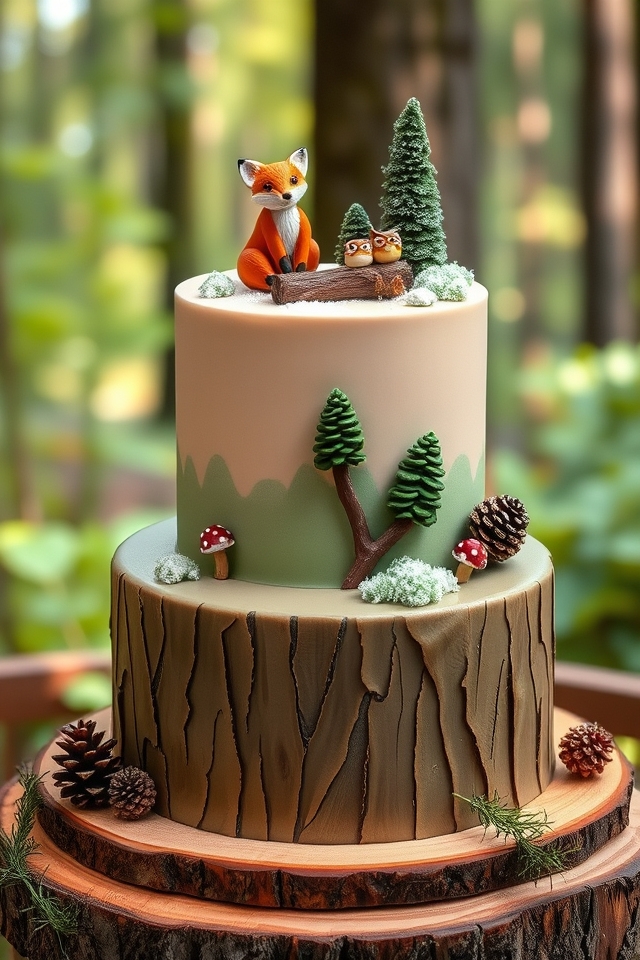 whimsical rustic woodland adventure