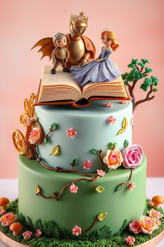whimsical storybook cake designs