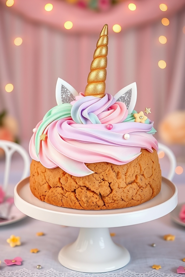 whimsical unicorn magic cakes