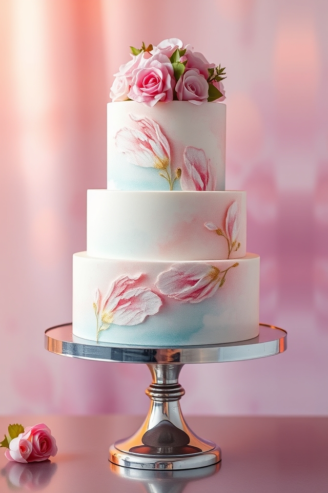 whimsical watercolor cake masterpieces