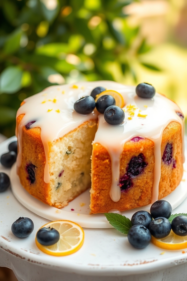 zesty blueberry lemon delight