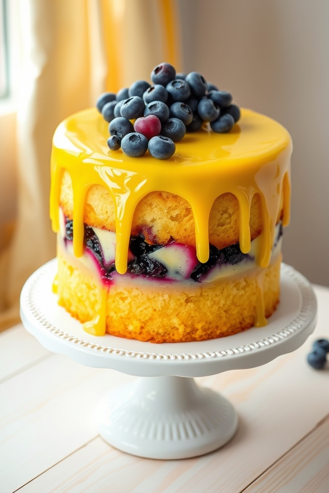 zesty lemon blueberry harmony