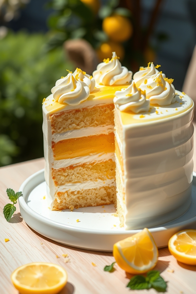 zesty lemon curd swirl