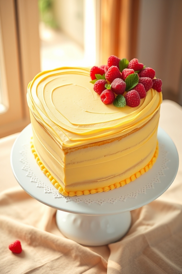 zesty lemon raspberry delight