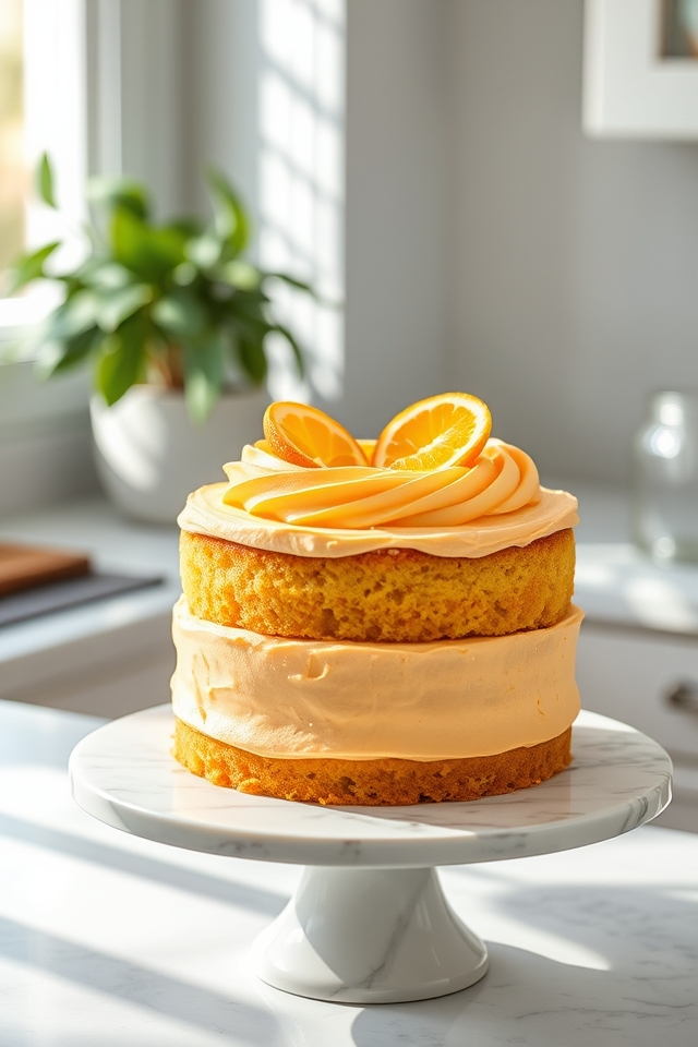 zesty orange layer delight